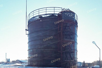 Строительство резервуара 980 м3 для битума в Нижегородской области